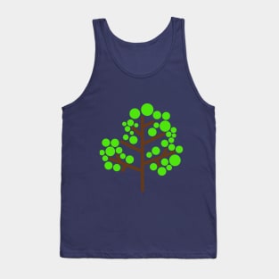 polkadot tree design Tank Top